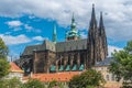 Prague castle and Historicl buildings Royalty Free Stock Photo
