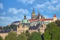 Prague Castle Hradcany Prague old town cityscape Royalty Free Stock Photo