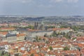 Prague Castle and Mala Strana, Prague, Czechoslovakia Royalty Free Stock Photo