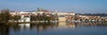 Prague castle panorama Royalty Free Stock Photo