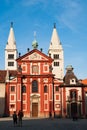 Prague castle Saint George monastery public church, Svaty Jiri abbey