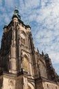 Prague Castle Saint st Vitus cathedral belfry side tower, Svaty Vit