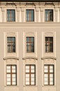 Prague castle windows Royalty Free Stock Photo