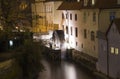 Prague Certovka mill, view from Charles Bridge