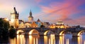 Prague - Charles bridge, Czech Republic