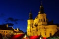 Prague christmas market Royalty Free Stock Photo