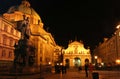 Prague Churches at Night