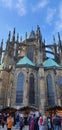 Prague city, Autumn view, Historically place