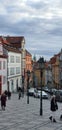 Prague city, Autumn view, Historically place