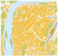 Prague city map