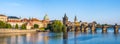 Prague city skyline - Czech Republic Royalty Free Stock Photo