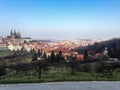 Prague City Wiev from Petrin Hill