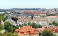 Prague cityscape panorama