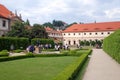 Prague, Czech Rep: Wallenstein Palace Gardens Royalty Free Stock Photo