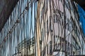 Prague - Czech Republic - Abstract view over a modern office building reflecting an old historical building