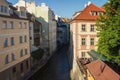 Prague, Czech Republic, April 22, 2019 - Streets of the Old Town in Prague, Prague Venice Royalty Free Stock Photo