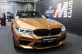 Prague, Czech Republic - April 13th 2019: BMW M5 at Autoshow PVA EXPO Praha Letnany 2019