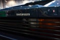 Prague, Czech Republic - April 13th 2019: Testarossa Logo at Autoshow PVA EXPO Praha Letnany 2019