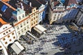 Old town square Staromestke Namnest in Praha Royalty Free Stock Photo