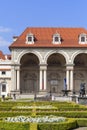 Wallenstein Palace, 17th century baroque style building, Prague, Czech Republic Royalty Free Stock Photo