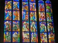 ST VITUS STAINED GLASS - PRAGUE