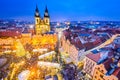 Prague, Czech Republic - Christmas Market Royalty Free Stock Photo