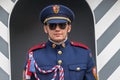 Nice czech soldier in gala dress