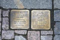 Jewish WW2 Memorial Plaques in Prague