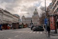 Saint Wenceslaus statue on Vaclavske Namesti in Prague, Czech Republic Royalty Free Stock Photo