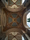 Prague - Czech Republic -Decorated ceilings of the Vysehrad cemetery