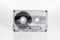 PRAGUE, CZECH REPUBLIC - FEBRUARY 20, 2019: Audio compact cassette Fuji DRII chrome 90. Audio cassette on a white background Royalty Free Stock Photo