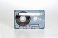 PRAGUE, CZECH REPUBLIC - FEBRUARY 20, 2019: Audio compact cassette Sony EF 90 normal position. Audio cassette on a white Royalty Free Stock Photo