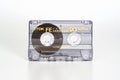 PRAGUE, CZECH REPUBLIC - FEBRUARY 20, 2019: Audio compact cassette TDK FE 90 Ferric. Audio cassette on a white background Royalty Free Stock Photo