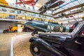 Interior of National Technical Museum in Prague. For over a hundred years extensive co Royalty Free Stock Photo