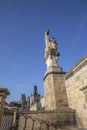 Statue of Jesus crucifiction at charles bridge