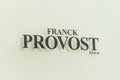 Franck Provost, French hairdresser salon