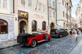 PRAGUE, CZECH REPUBLIC - JULY 18: Exterior views of famous Bar