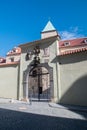 Historical gate on Jirska street in Prague castle Royalty Free Stock Photo