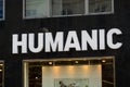 Humanic store sign