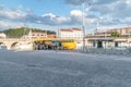 Prague Main Bus Terminal Florenc. Royalty Free Stock Photo