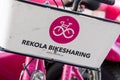 Rekola Bikesharing Royalty Free Stock Photo