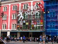 Tourists and locals on Republic Square. Prague Royalty Free Stock Photo