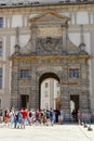 Matthias Gate - the triumphal entrance gate to the Prague Castle, Czech Republic Royalty Free Stock Photo