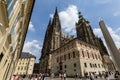 The Royal Castle and St. Vitus Cathedral.