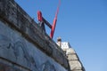 Prague Czech Republic June 2019 Giant Metronome Letna Hill Prague