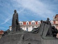 Jan Hus Memorial on Old Town Square, Prague