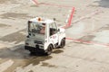 PRAGUE, CZECH REPUBLIC - JUNE 16, 2017: Vaclav Havel Prague International Airport, Ruzyne, Czech Republic. Loading Royalty Free Stock Photo