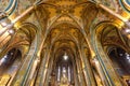 Neo-gothic interior of Basilica of St. Peter and St. Paul Royalty Free Stock Photo