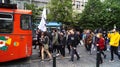 Demonstration for the legalization of marijuana, march of millions for marijuana in Prague 2019