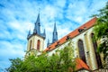 View of Parish church of St. Anthony of Padua building in Prague